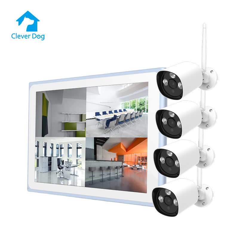 Наружная водонепроницаемая IP-камера AI 2CH 3MP HD система видеонаблюдения NVR Kit 3MP CCTV комплект видеонаблюдения