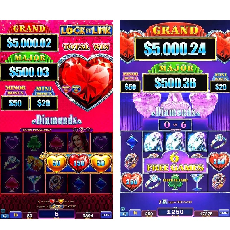 Hot Selling Online Win System Lightning Link Slot Machine For Sale/Lightning Link Slot Game/Lock It Link Diamond