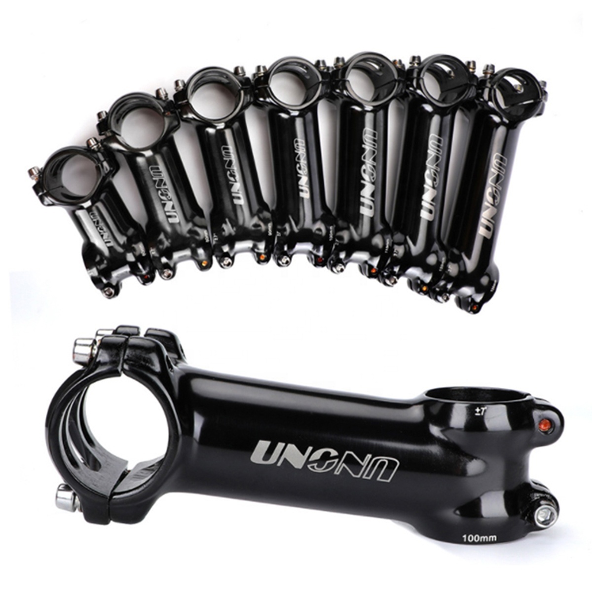 Uno Bike Spare Parts Positive And Negative 7 Degree 60/70/80/90mm*31.8mm Cycle Stem Mtb Handle Bar Stem