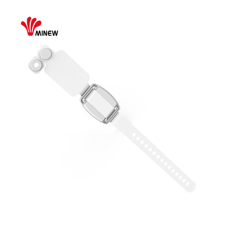ble 42 beacon plastic case locking wristband beacons labels tags