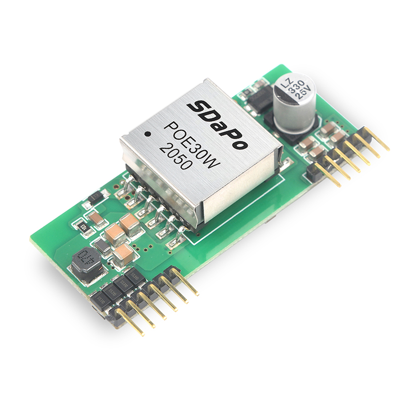 12V 2A IEEE802.3af/at 26*62mm Standard PoE Module 1500V high voltage isolation SDAPO DP2662