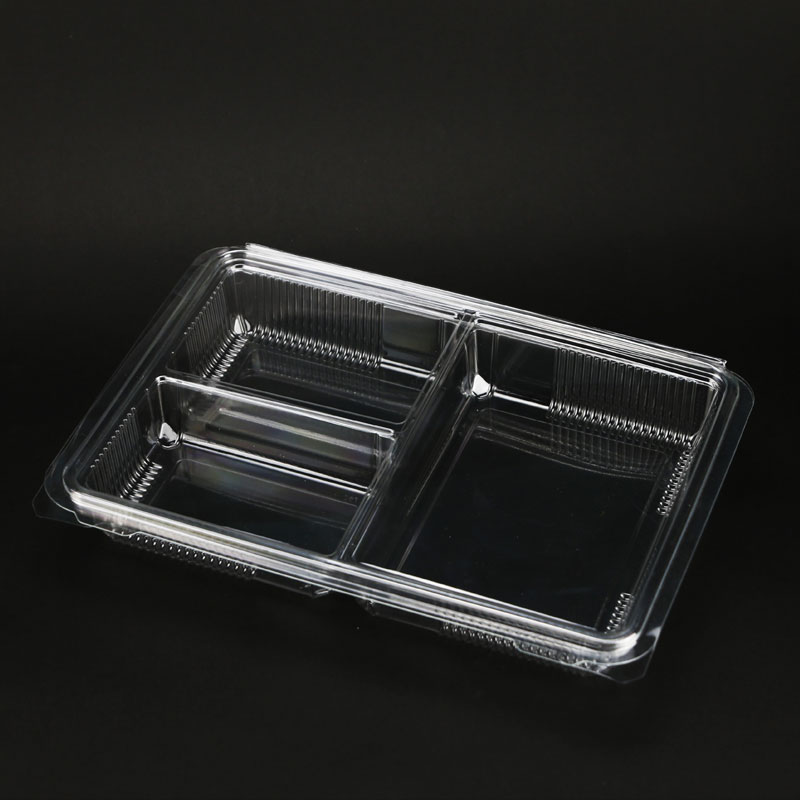 four compartment Custom Cheap Price Clear Blister Packing Fruit Clamshell Blister Packing