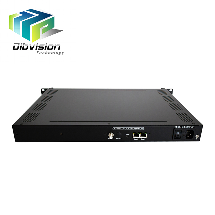 16 в 1 модулятор dvb c поддерживает до 1024 входов SPTS или MPTS через порт GbE