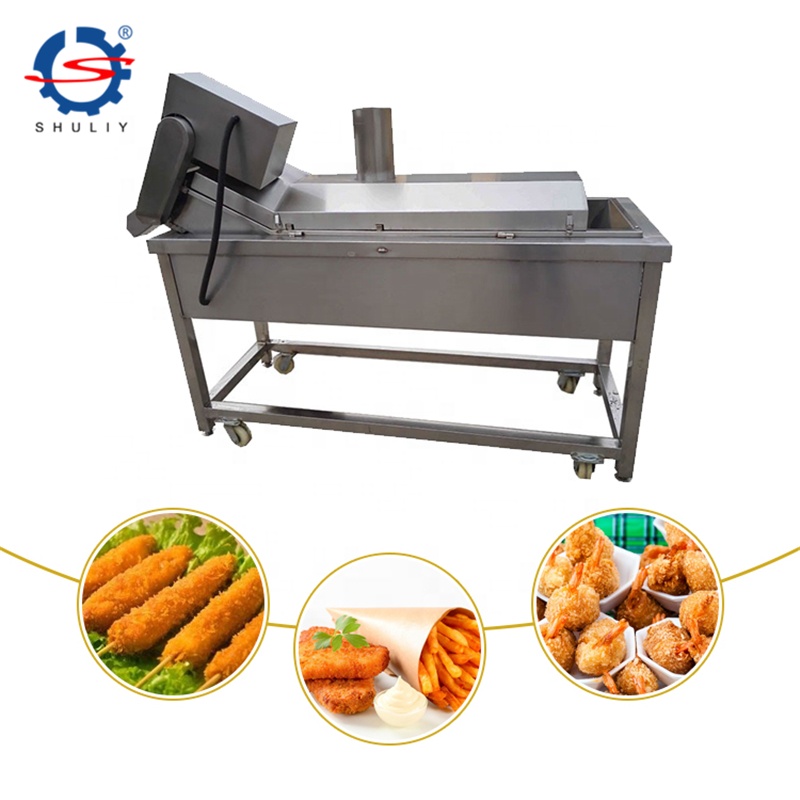 automatic meatball frying machine from Elva