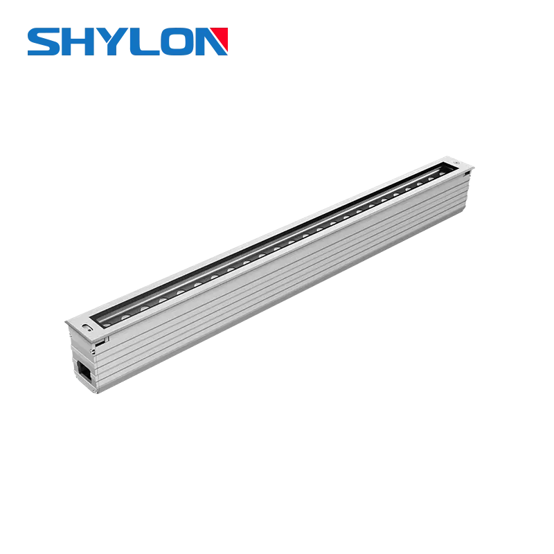Led Linear Light Recessed 300mm 12W RGBW DMX512 Led Recessed Driveway Led Inground Linear Light