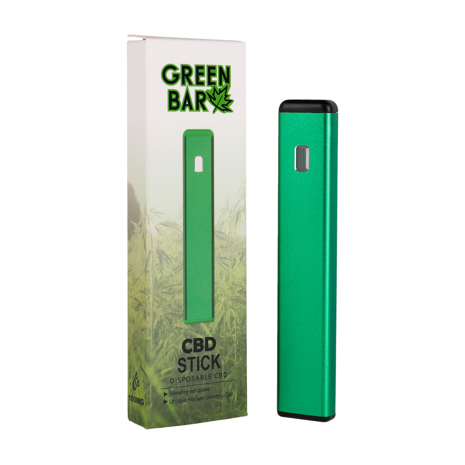 Заводская поставка, одноразовый керамический масляный картридж CBD для оптовой продажи