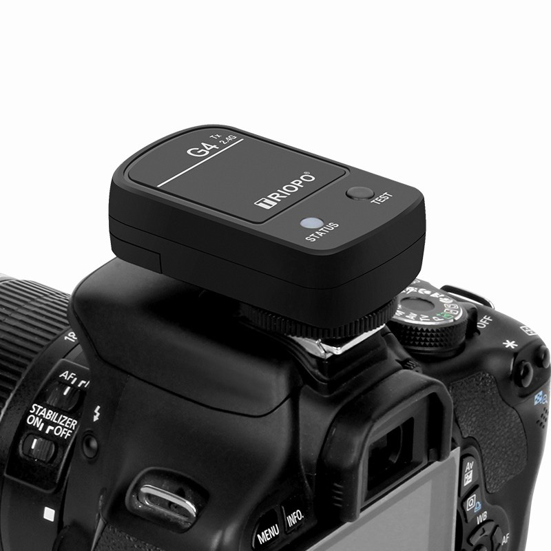 Триопо G4 2,4G Беспроводная вспышка speedlite триггер с универсальным горячим башмаком