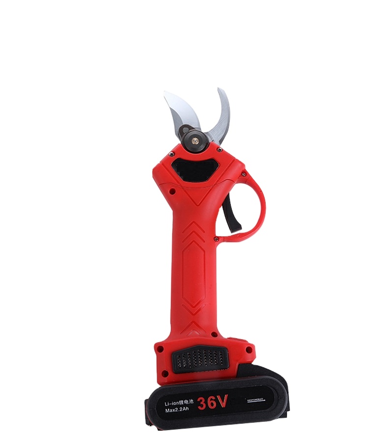 Cordless Electric Pruning Shears Rechargeable Battery Garden Branch Scissors Fruit Tree Bypass Pruner