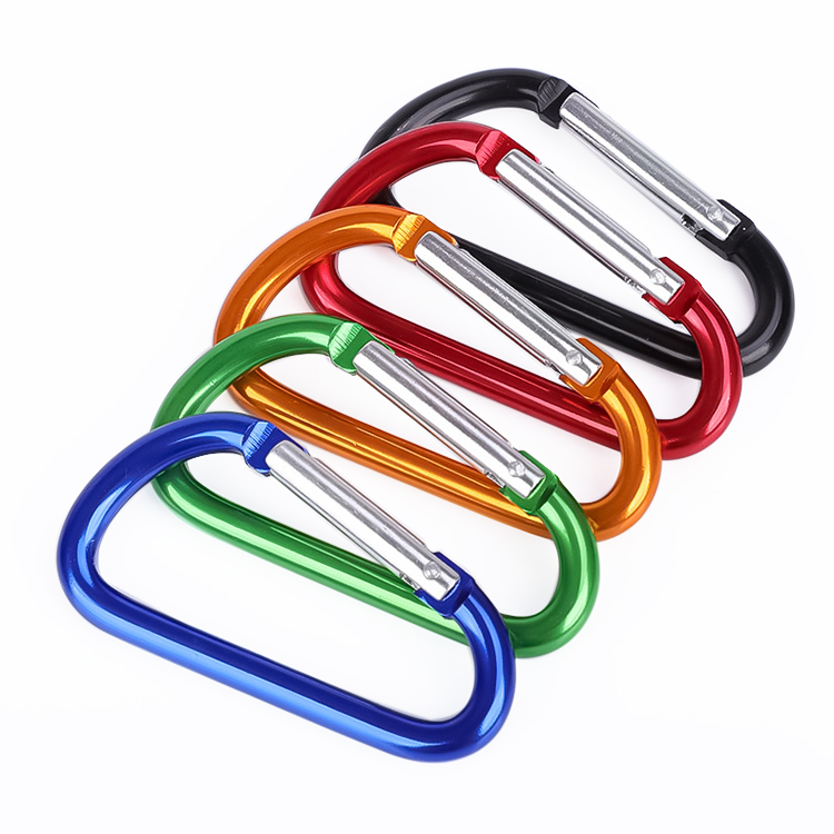 Mini Custom Carabiner Clips  Climbing Snap Hook Carabiner Keychain  Custom Bag Aluminum Swivel Carabiner Hooks