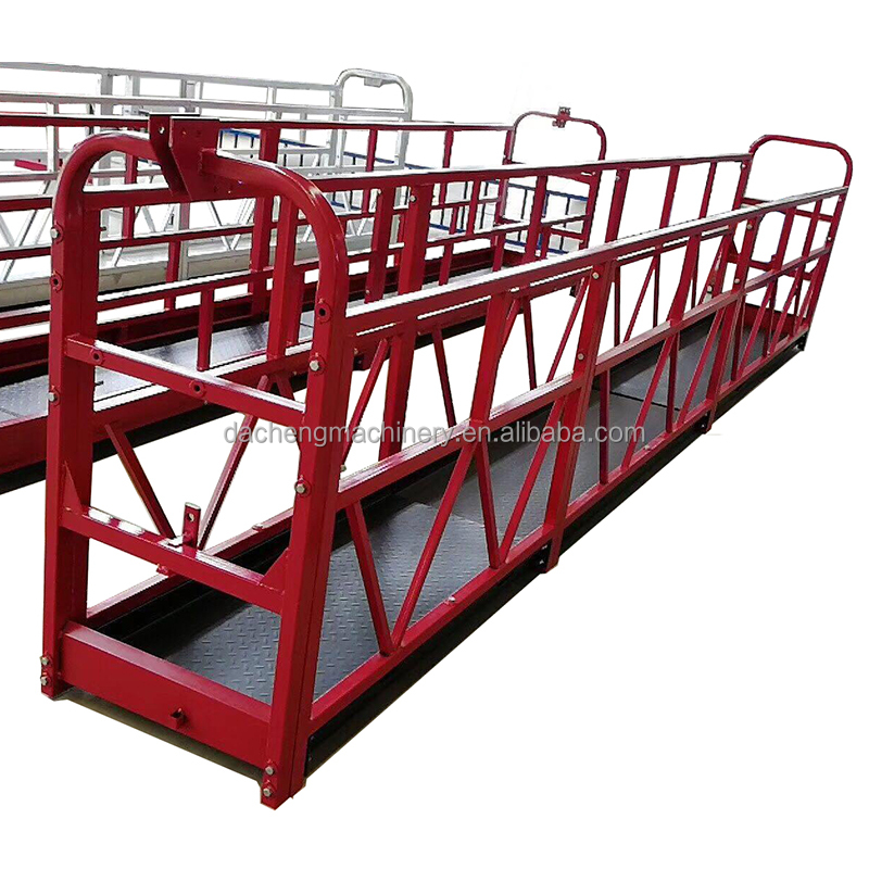 ZLP500 Heavy Duty Platform Ladder Aluminium Foldable Construction Working Gondola