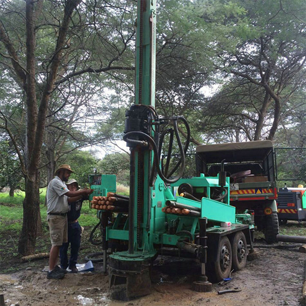 China HF150T trailer mounted exploration water well drilling rig machine for water well manufacturer price