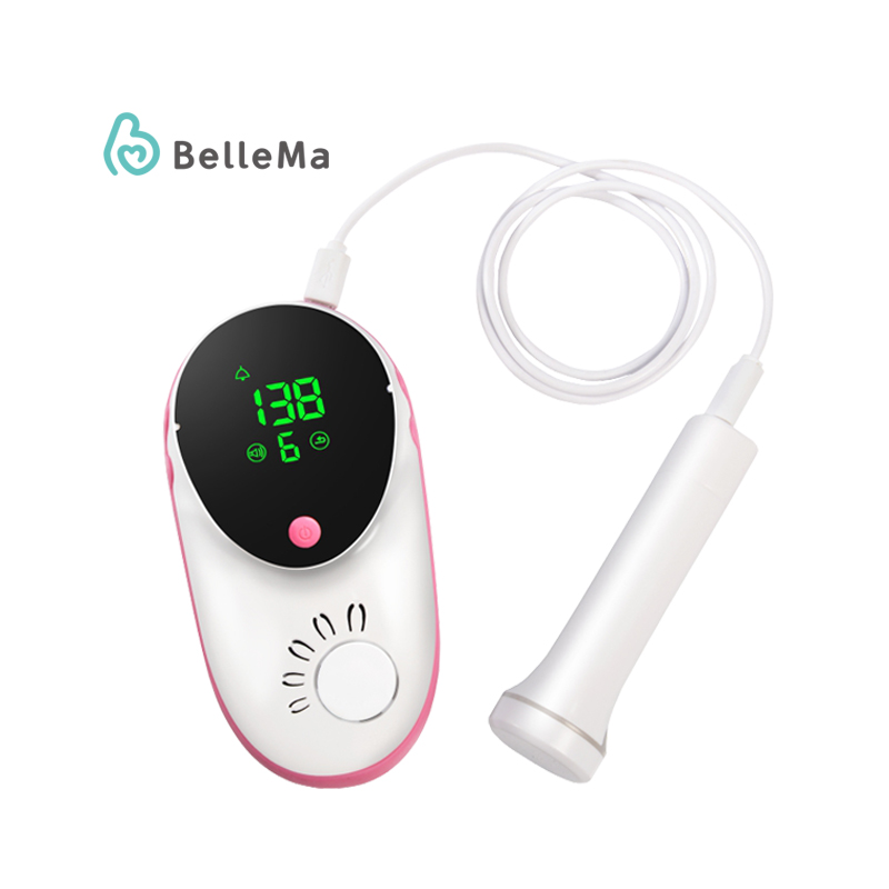 Direct Wholesale Price Hand Held Digital Doppler Baby Angelsounds Fetal Doppler Monitor