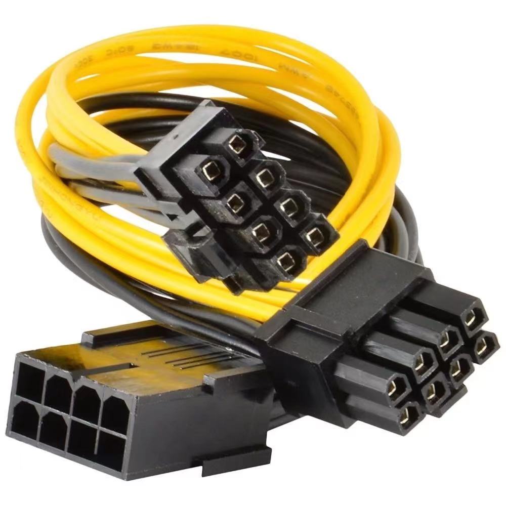 CPI-E Connector 8 Pin Female to Dual 8 Pin(6+2)pin Male GPU Graphics Video Card Miner Power Cable