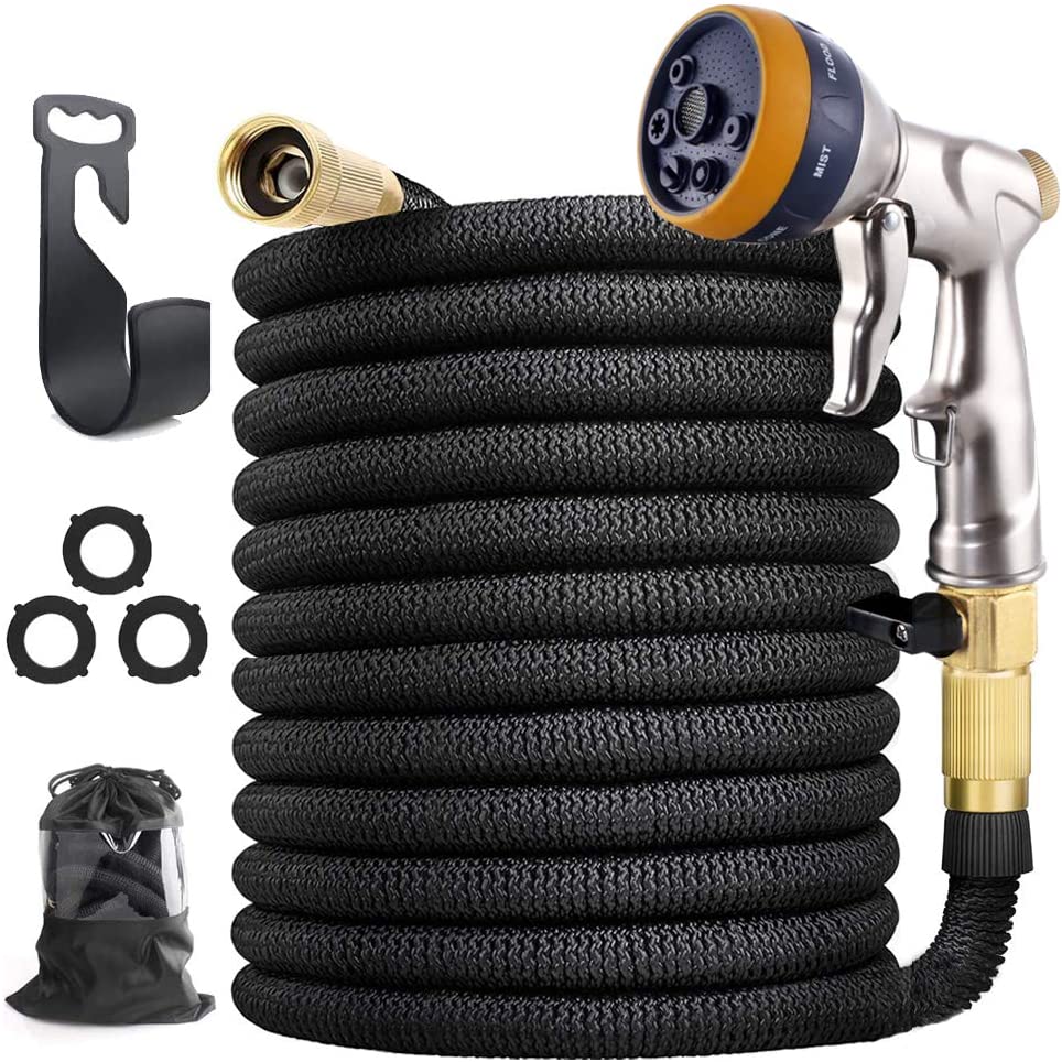 magic hose pipe for car washing with hose hanger 75ft magic hose