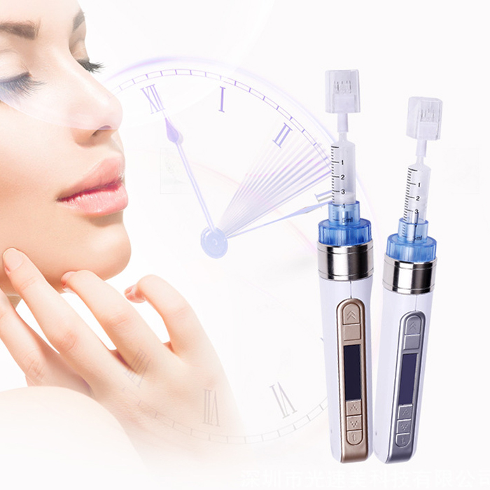 Mesotherapy Gun Injector With Needle Handheld Meso Injections System Pen Skin Rejuvenation Removal Wrinkle Beauty Equipment