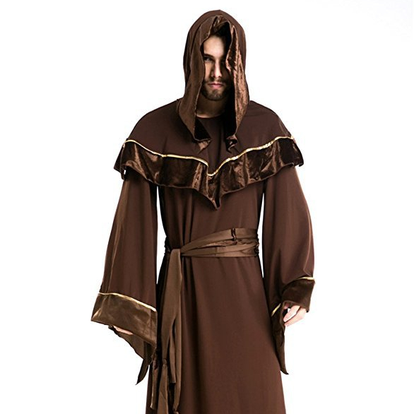 Halloween costume wizard male Missionary costume Clergyman Costumes