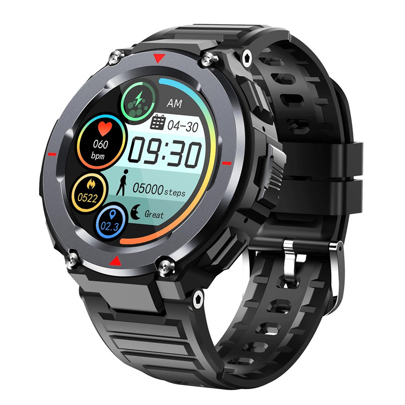 2021 Unisex Digital Watches Military BT Smartwatch Wireless Call Sports Waterproof Android IOS Smart Watch S25