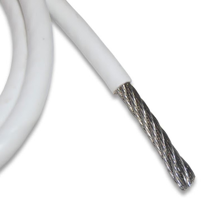 Factory Manufacturer Mountain Bike Bicycle Plastic/PVC Coated Galvanized Steel Cable Wire Rope 1.5mm 1*19 Construction