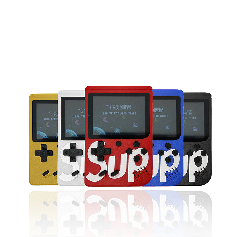 Горячая продажа игровая консоль портативная мини игровая консоль Ретро Классическая цветная игровая консоль 400 в одном