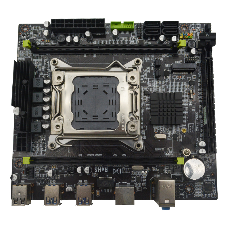 Оптовая продажа x99 материнская плата Xeon E5 LGA2011-3 RJ45 Max 64 Гб M.2 с двойным каналом DDR4 x99 рабочего Материнская плата игровая