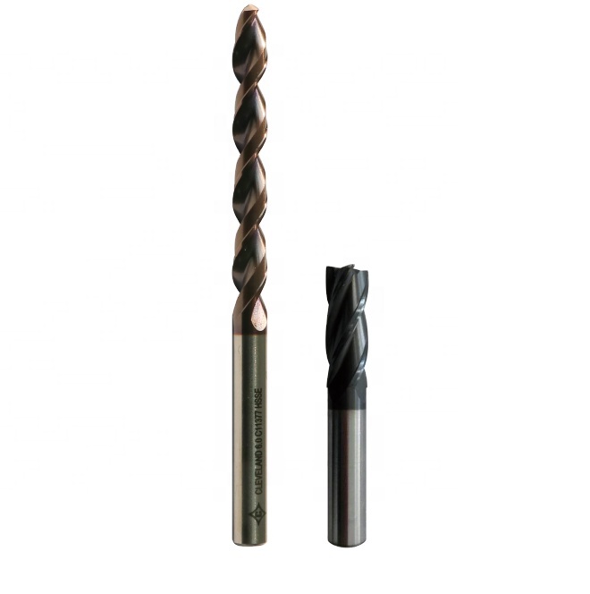 China produce high quality HSS high speed steel drill and End mill