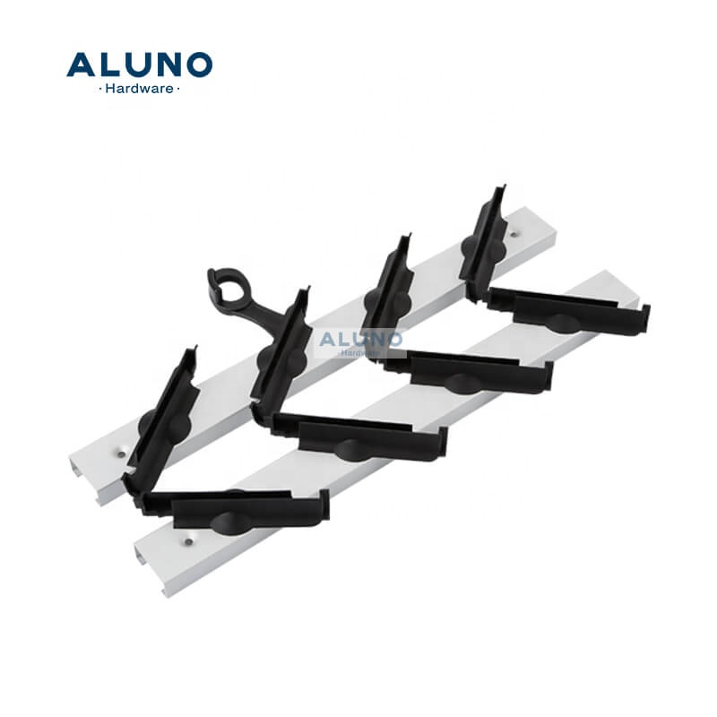 ALUNO SF-200 4-дюймовый черный алюминиевые окна Farme жалюзи рамы