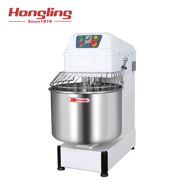 HS60 flour dough mixing machine Hot Sale 25Kg Spiral bread kneader dough mixer
