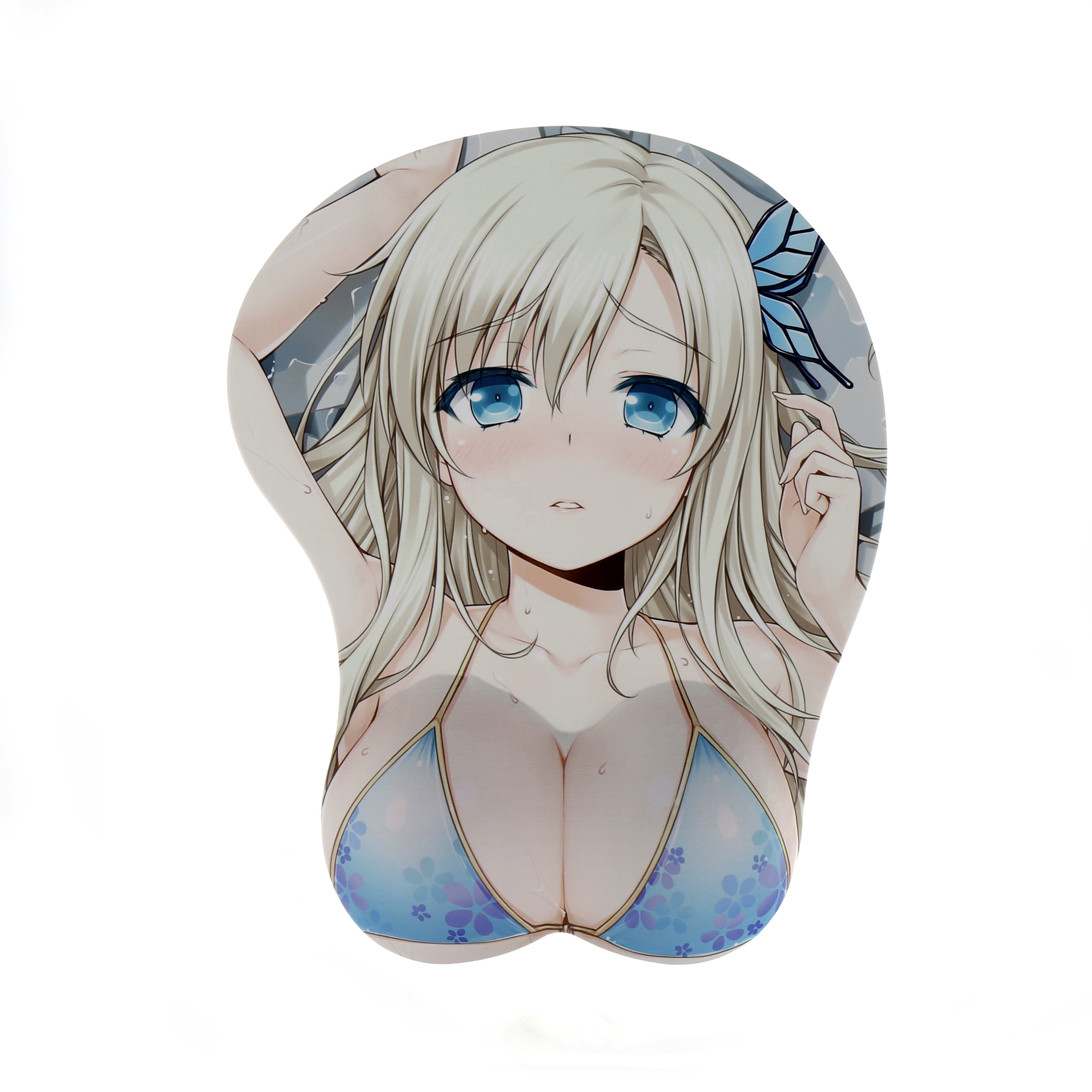 Пользовательский oppai грудь 3d сексуальная девушка большая грудь силиконовый коврик для мыши