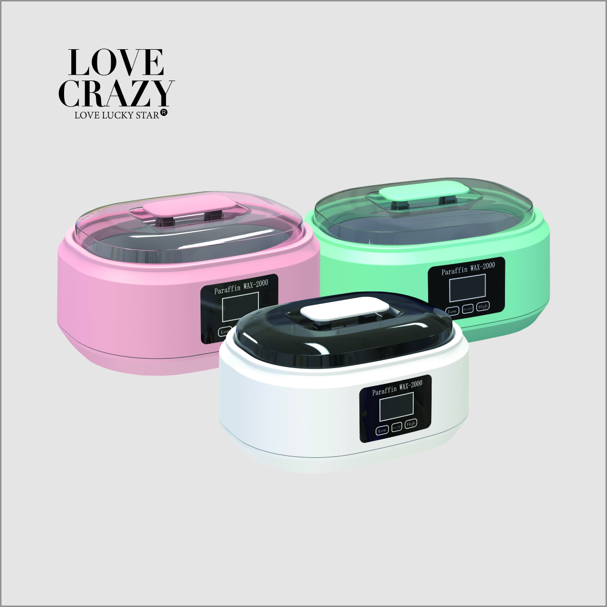 Популярный профессиональный восковой нагреватель love crazy WAX-2000, парафиновый восковой нагреватель, восковая машина