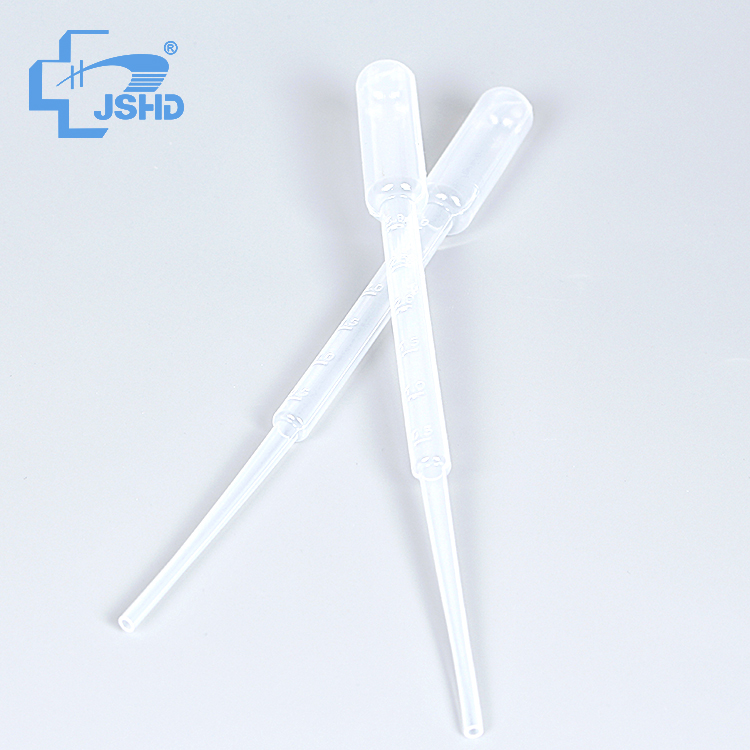 CE ISO lab use free samples for 1ml 2ml 3ml disposable transfer pipette