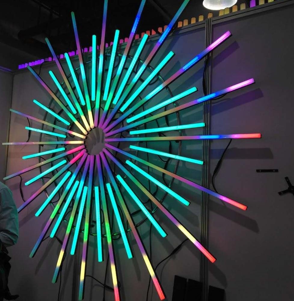 Свадебное сценическое освещение эффект адресуемый Sk6812 5050RGB светодиодная световая балка