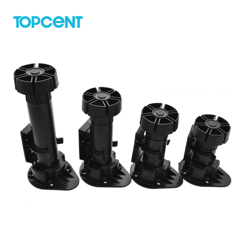 TOPCENT ABS PP пластиковые ножки для мебели, регулируемые ножки для шкафов и диванов