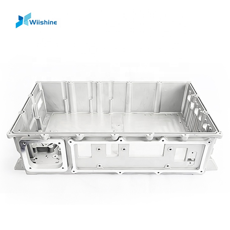 Custom precision cnc Aluminium Alloy electric car spare parts Auto Motor Case Enclosure Cover Battery housing Metal shell