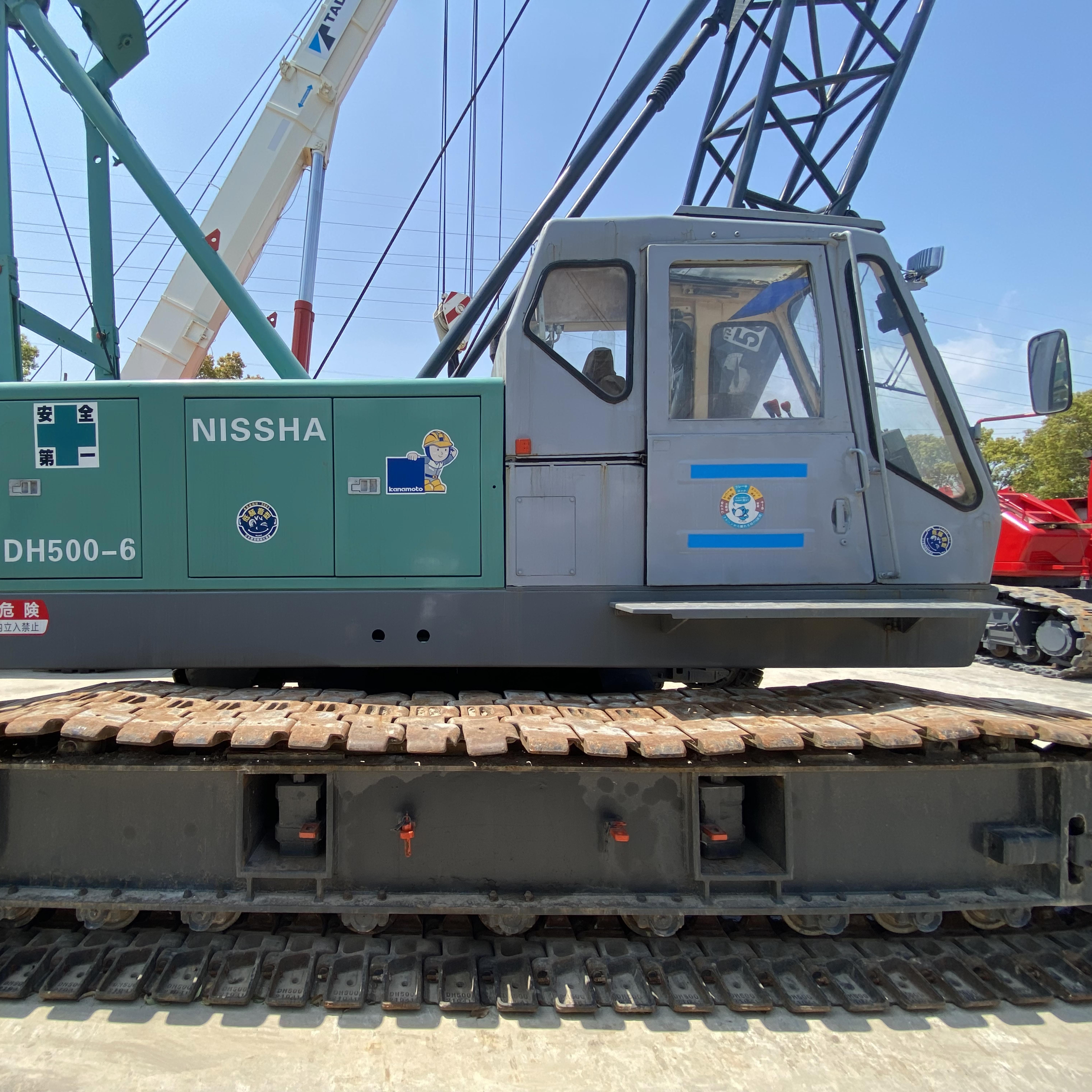 Б/у NISSHA DH500-6 50 тонн гусеничные краны б/у