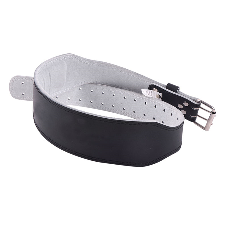 Heavy Duty Adjustable Lever Training Leather Sport Waist Gym Weight Lifting Belt