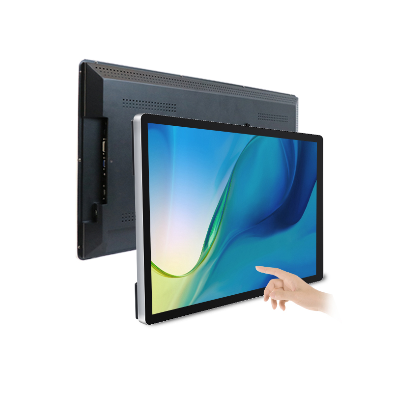 Android 32 дюймов настенное крепление монитор с сенсорным экраном Full HD Емкостное касание монитор с сенсорным экраном для киоска