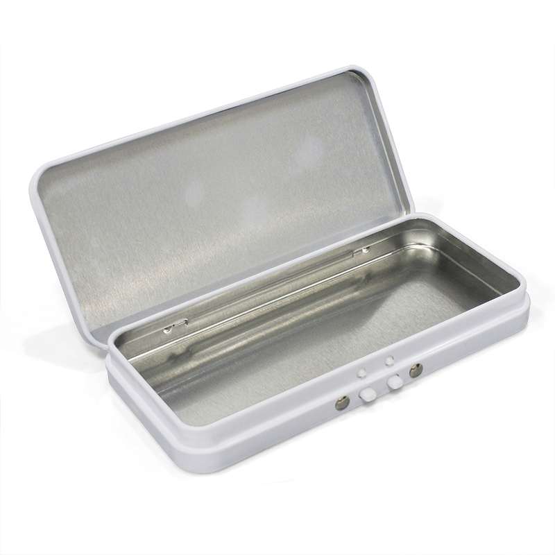 Factory custom printed child resistant pre roll tin joint ciagr airtight metal packing candy child proof tin box with emboss