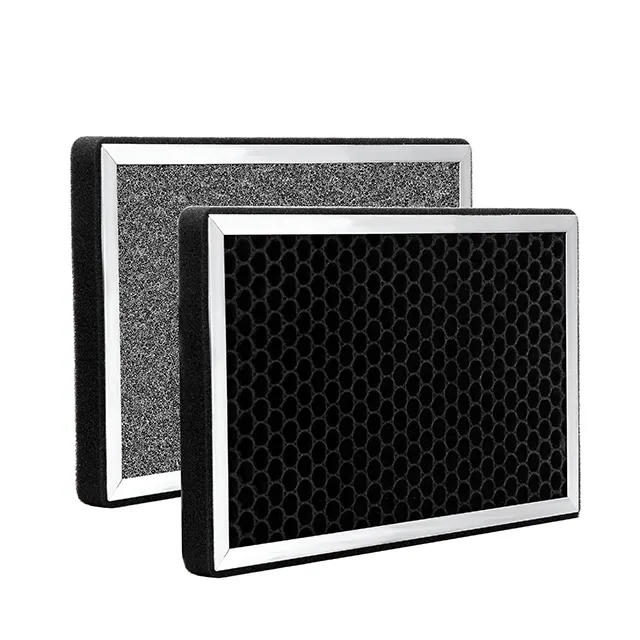 Activated Carbon Air Filter Activated Carbon Filter Cotton Flat Aluminum Alloy Screen