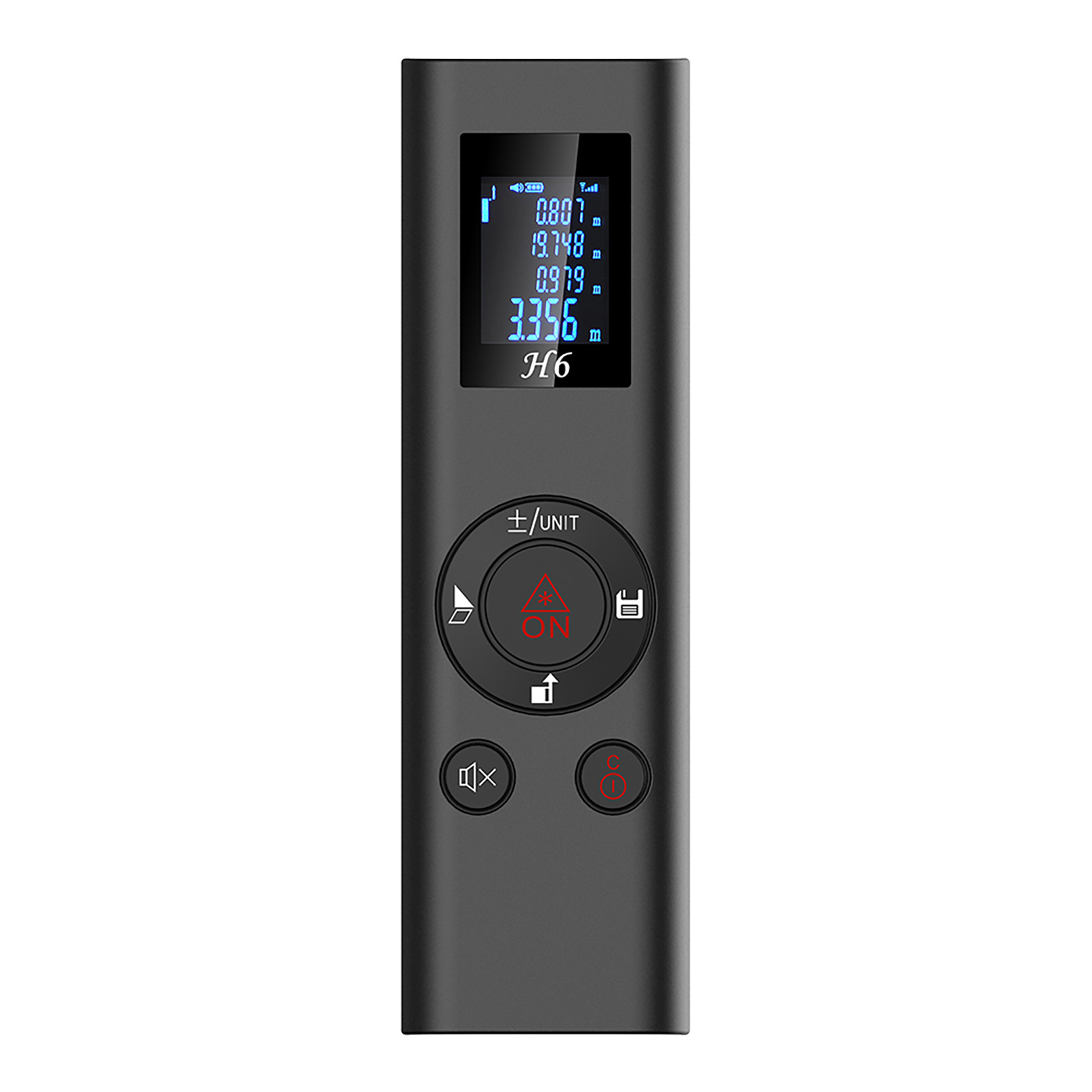 Popular Mini USB charging 40m handheld laser rangefinder with high-precision storage function