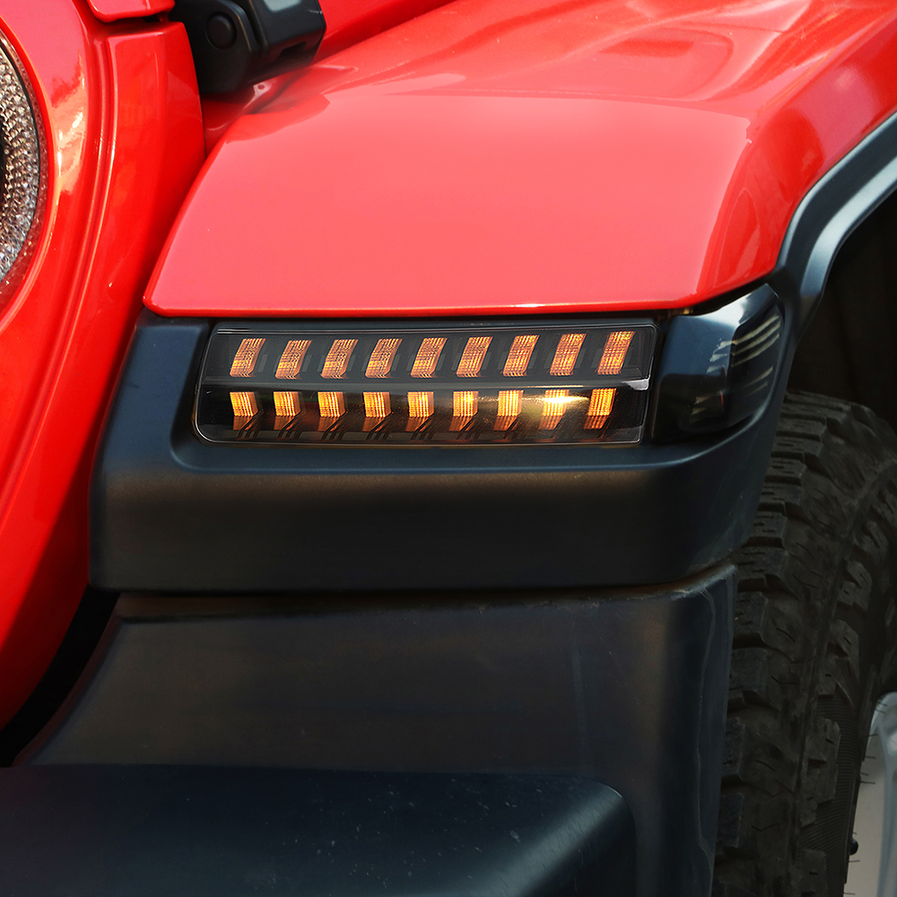 wholesale price 4X4 for jeep light signal Daytime Running with tail light turn signal IP67 for jeep light signal front