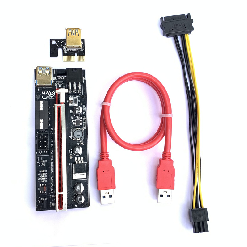 Кабель-удлинитель PCI-E с графическим интерфейсом USB3.0, адаптер PCIE 1X на 16X VER009S + шатер