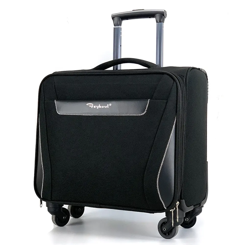 18 inch Soft suitcase luggage Cabin size travel luggage laptop trolley bag