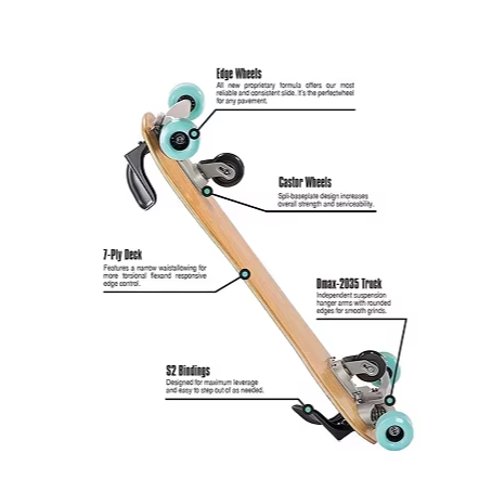 KB Home New Snowboard Land Ski Land Surfboard Surfboards scooter For Sale