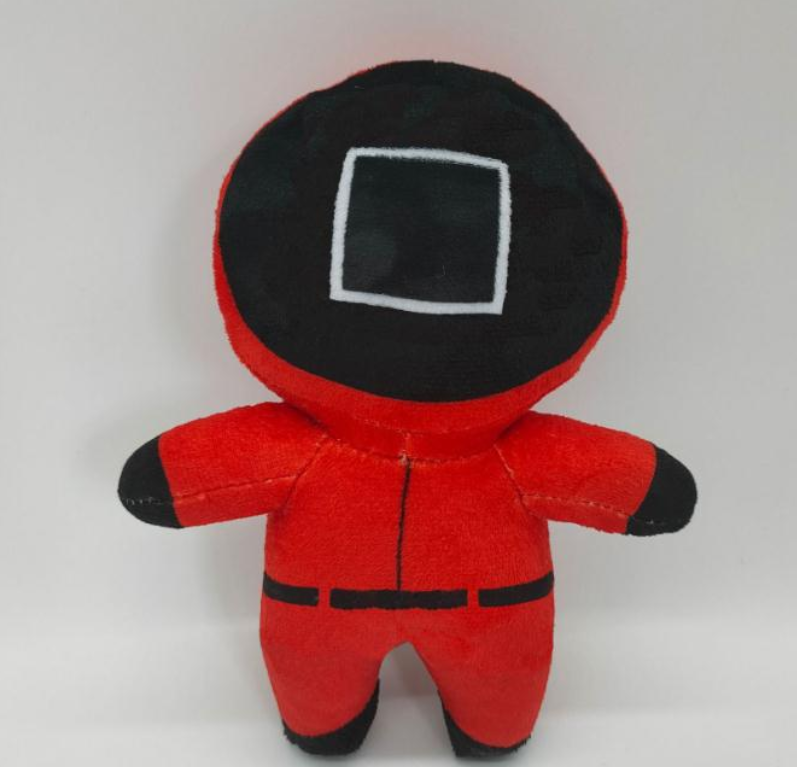 2021 Korean TV Series Squid Game Cosplay Props Red Man Squid Game Doll Plush Squid Game Toys