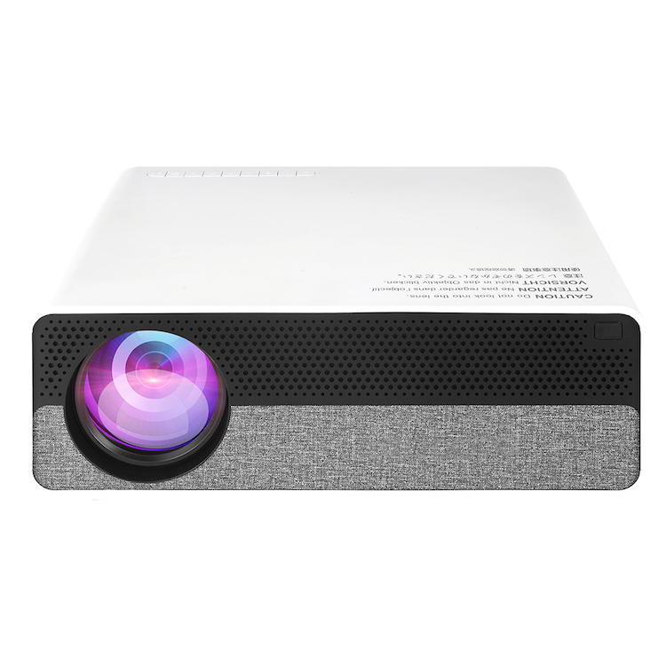 Новейшее Full HD 1080P физическое разрешение Android 8,0 Wifi Поддержка видео светодиодный проектор 4K для домашнего кинотеатра