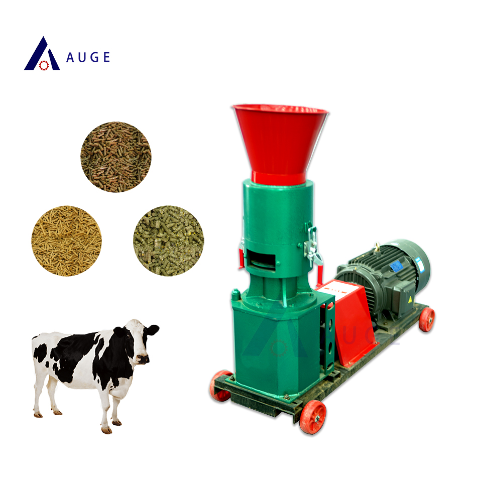 200-300kg/h Animal Feed Pellet Milling Machine for Chicken Pig Rabbit Feed Pellet Granulator Machine