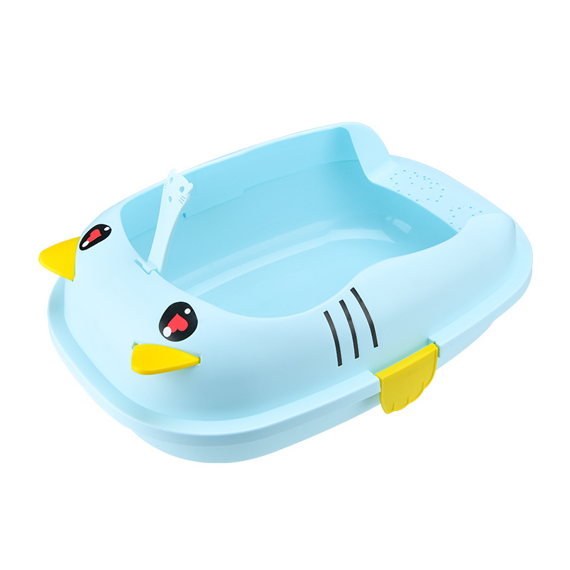 Large Litter Box Full Semi-Enclosed Cat Toilet Detachable Anti-Splash Cat Litter Box Cat Pet Supplies Spot