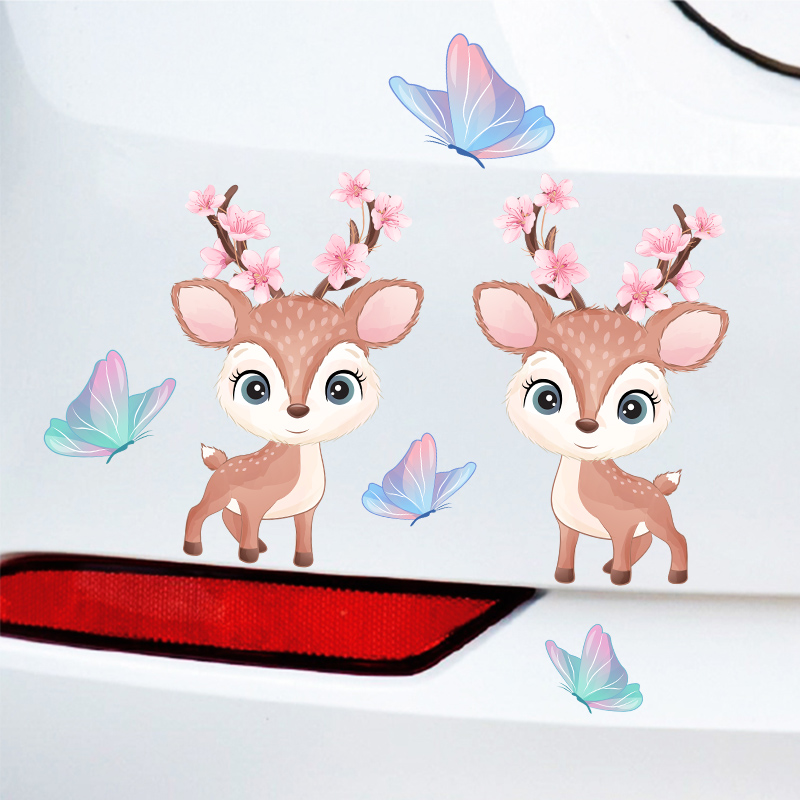 New Design Printing Environmental Harmless Car Body Decoration Sticker Custom Pvc Matte Transfer Film Adhesive Car Sticker