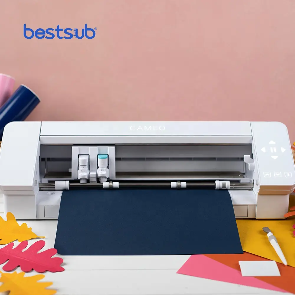 BestSub Maquina Plotter de Corte Vinil Silohuette Cameo 4 Paper Cutter Vinyl Plotter Machine