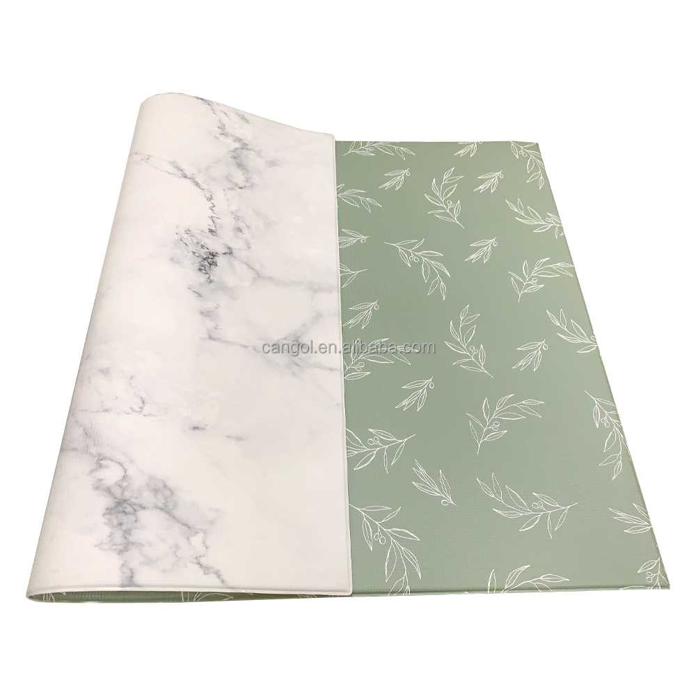 Customized Soft TPU Baby Play Mat Reversible Memory Foam Floor Mat Waterproof Playmats Large Baby Playing Mats Toddler Crawling
